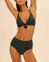 Bügelloser Triangel-Bikini-BH Khaki MIRACLE SIMONE PÉRÈLE